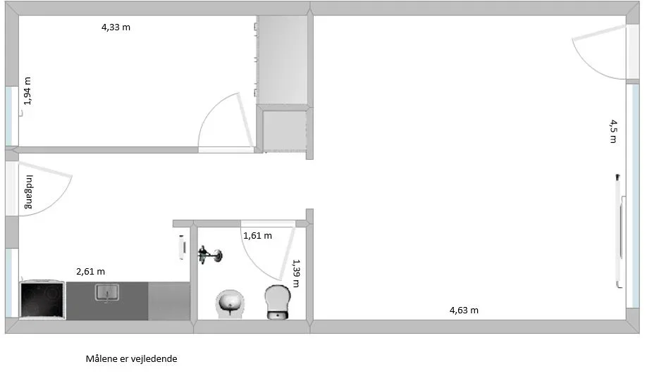 Visual presentation of the listing
