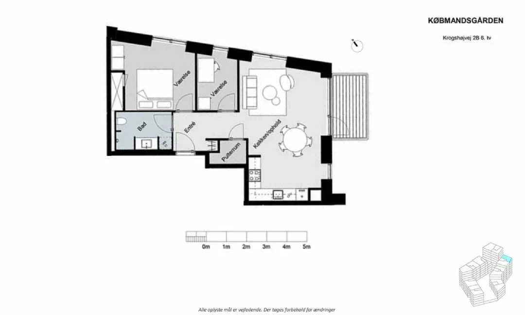 Visual presentation of the listing