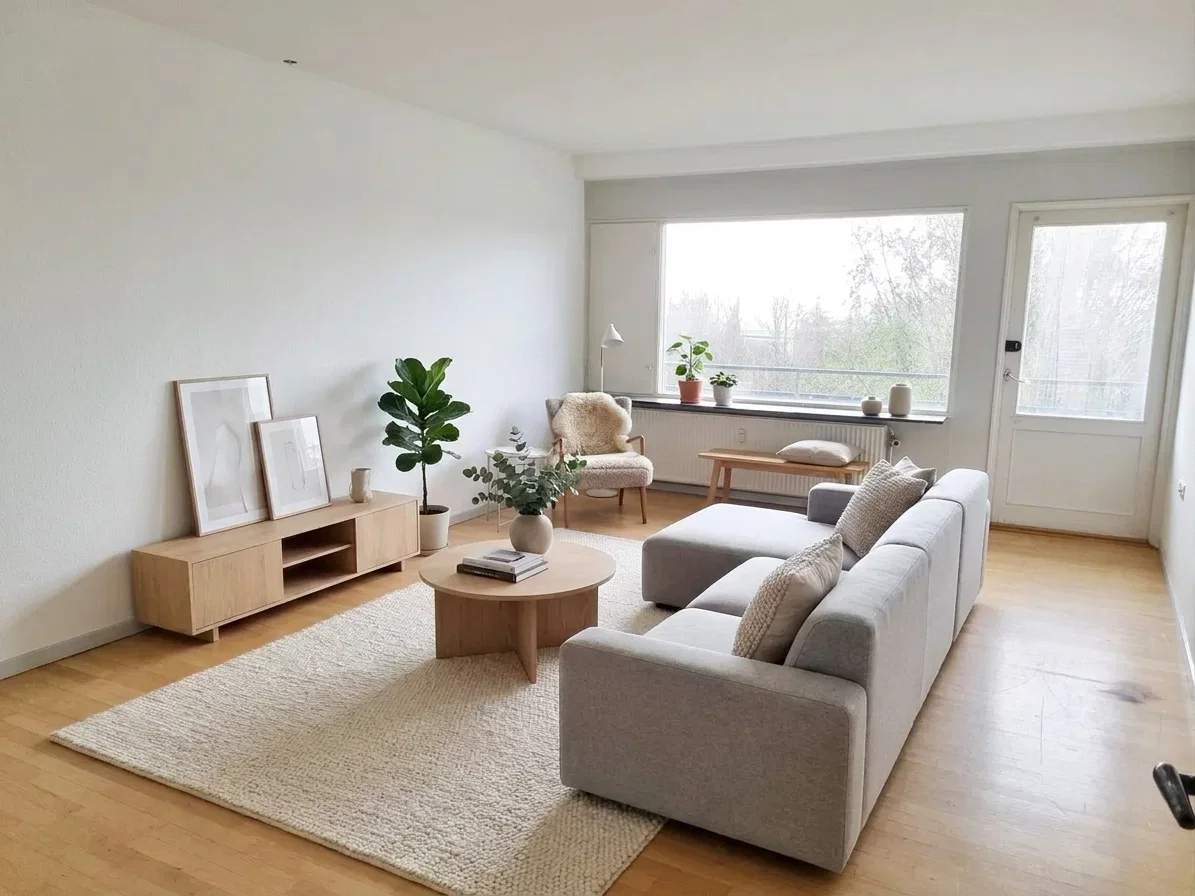 Visual presentation of the listing