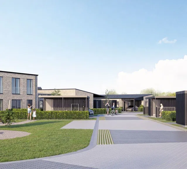 townhouse Arkitekttegnede rækkehuse i Klarup Søpark