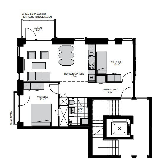 Visual presentation of the listing