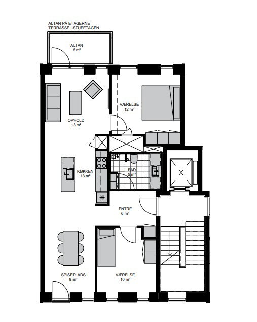 Visual presentation of the listing
