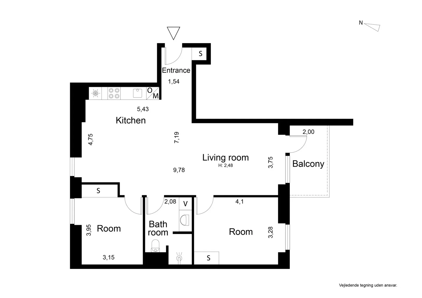 Visual presentation of the listing