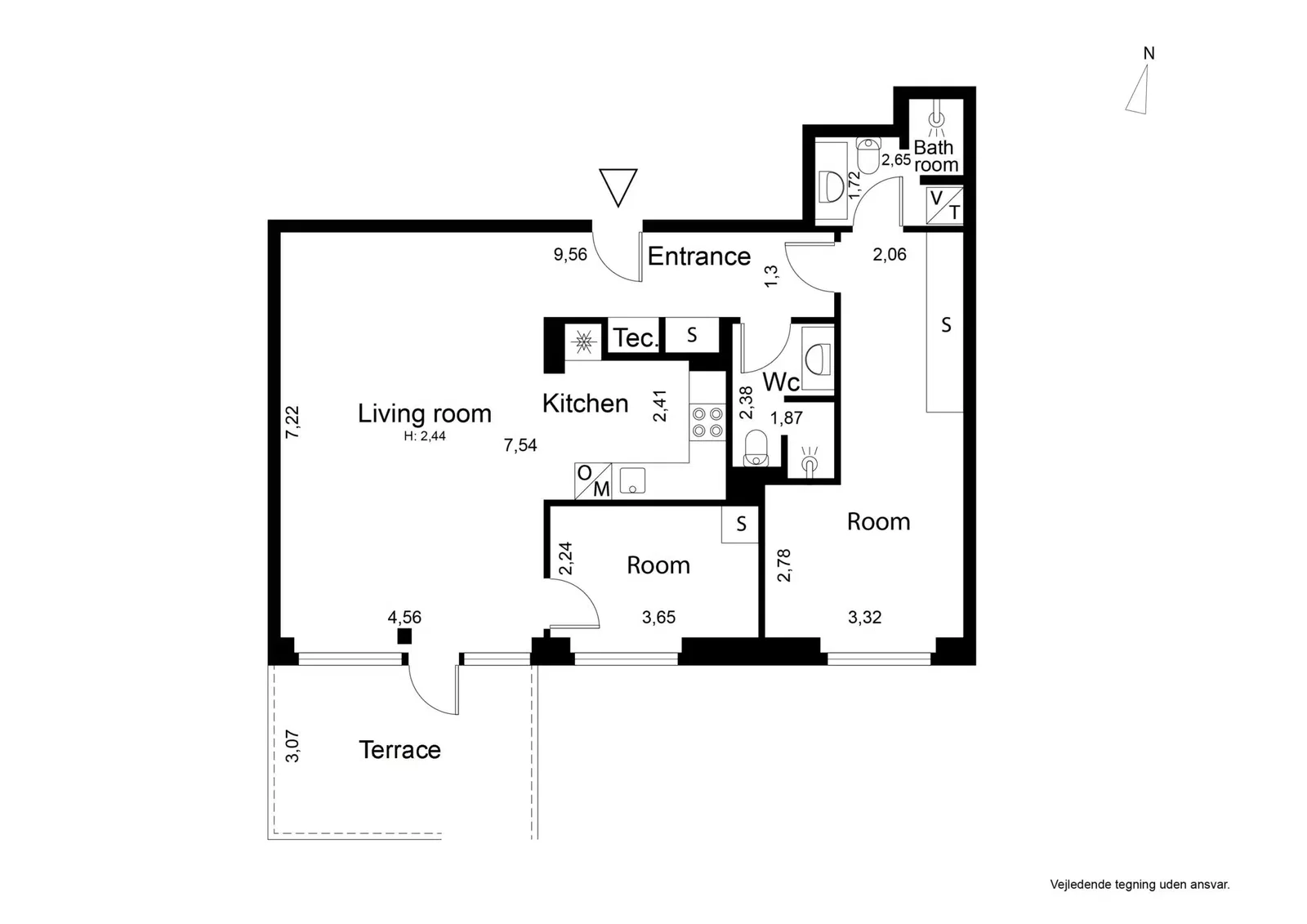 Visual presentation of the listing