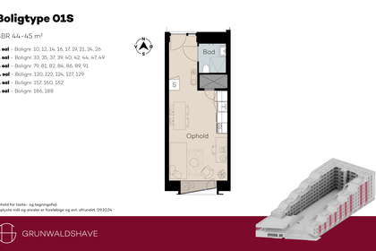 Visual presentation of the listing
