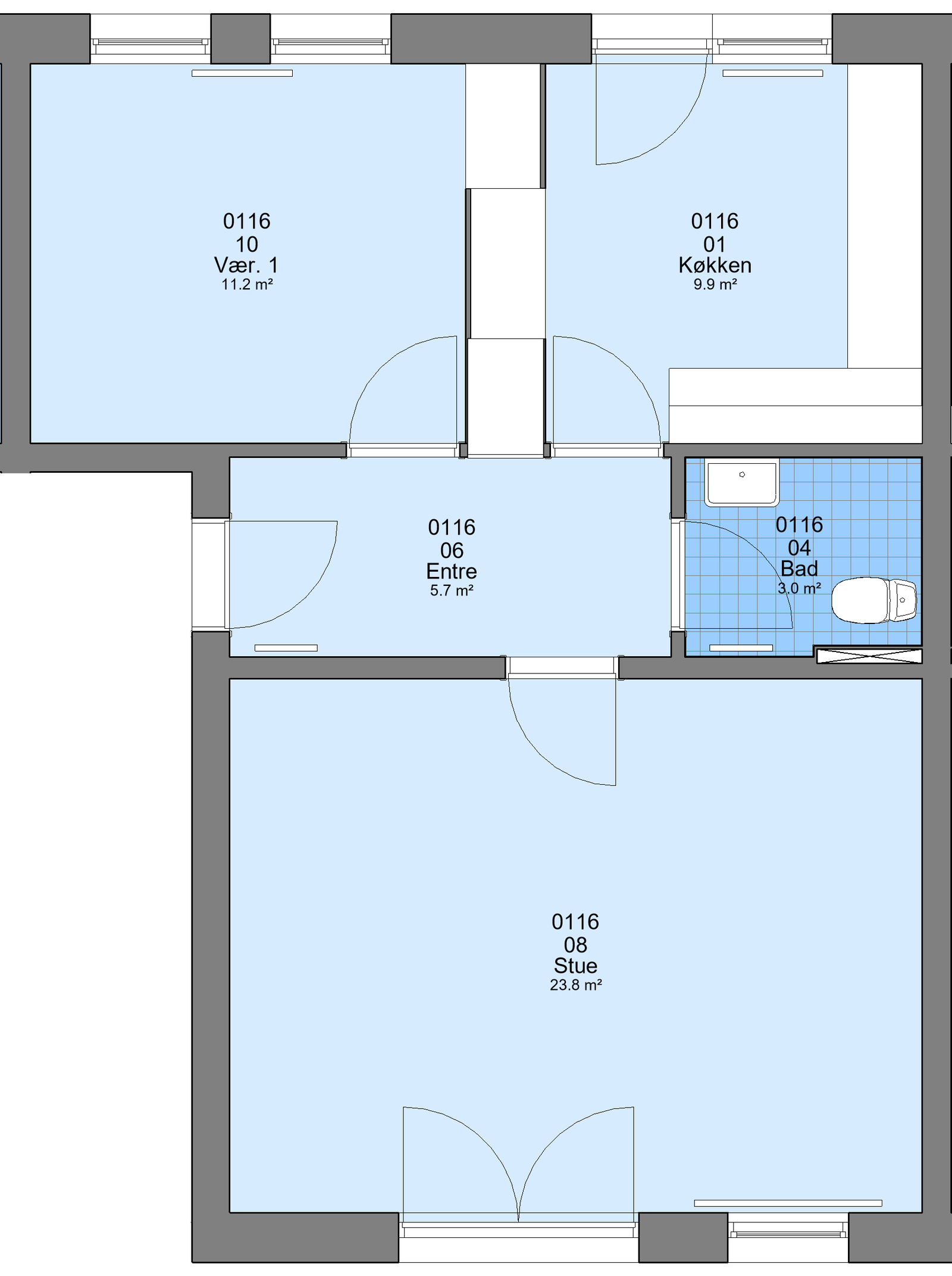 Visual presentation of the listing