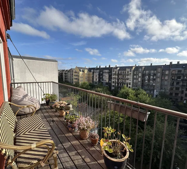 apartment Lys møbleret lejlighed I hjertet af Vesterbro – udlejes fra december 2026 til marts 2027