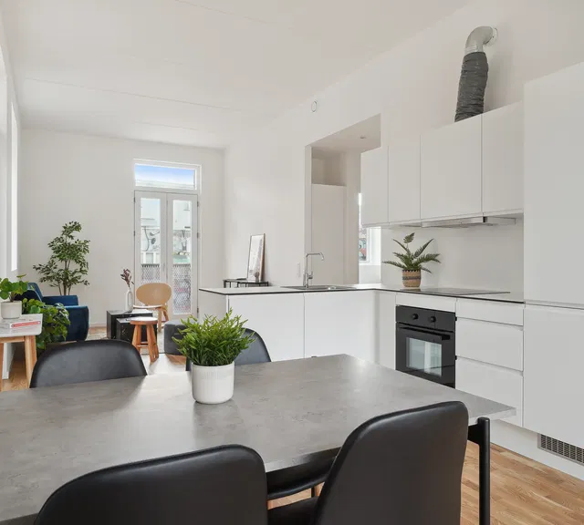 apartment Centralistandsat 4-værelses lejlighed i Roskilde