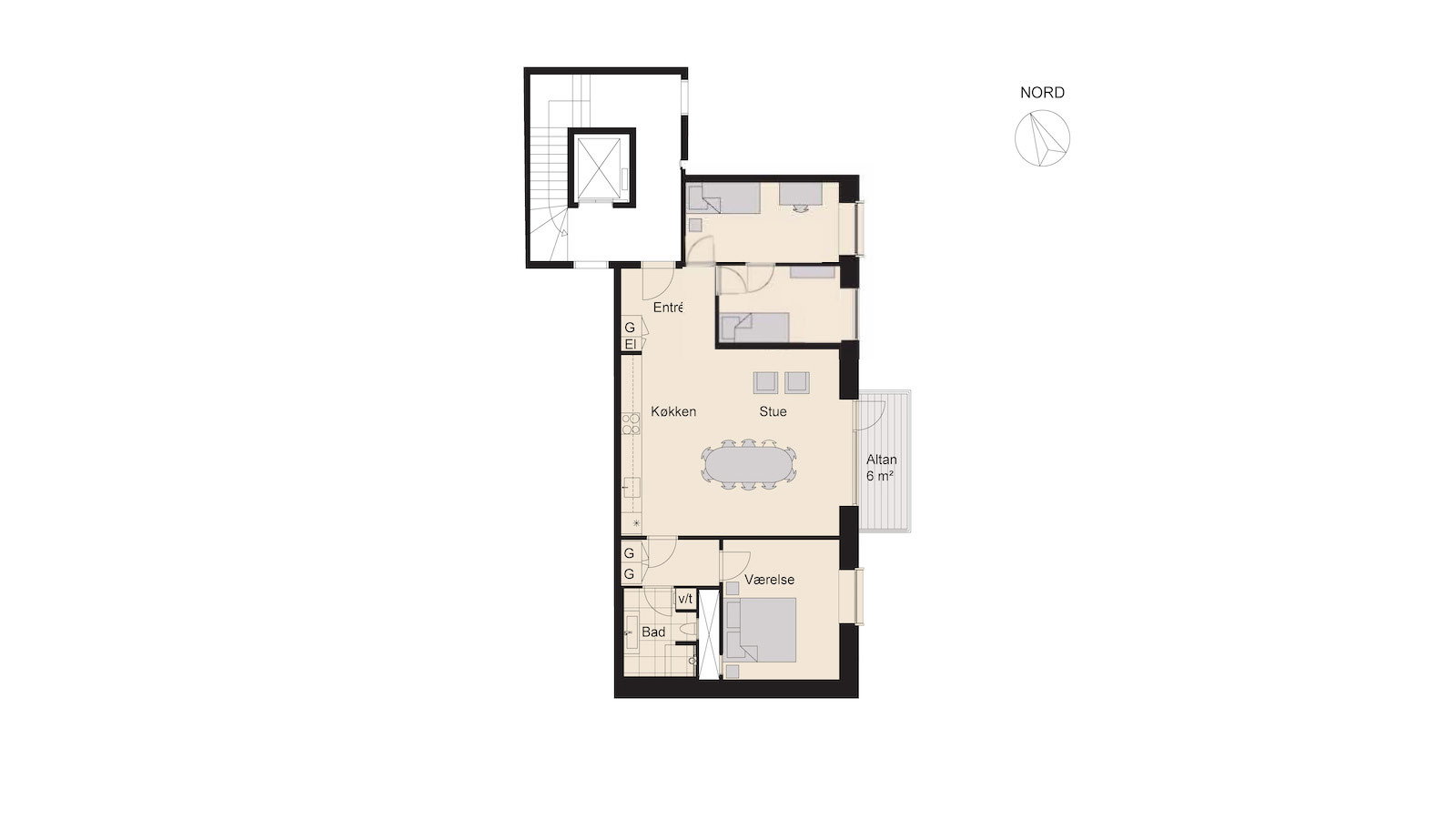 Visual presentation of the listing