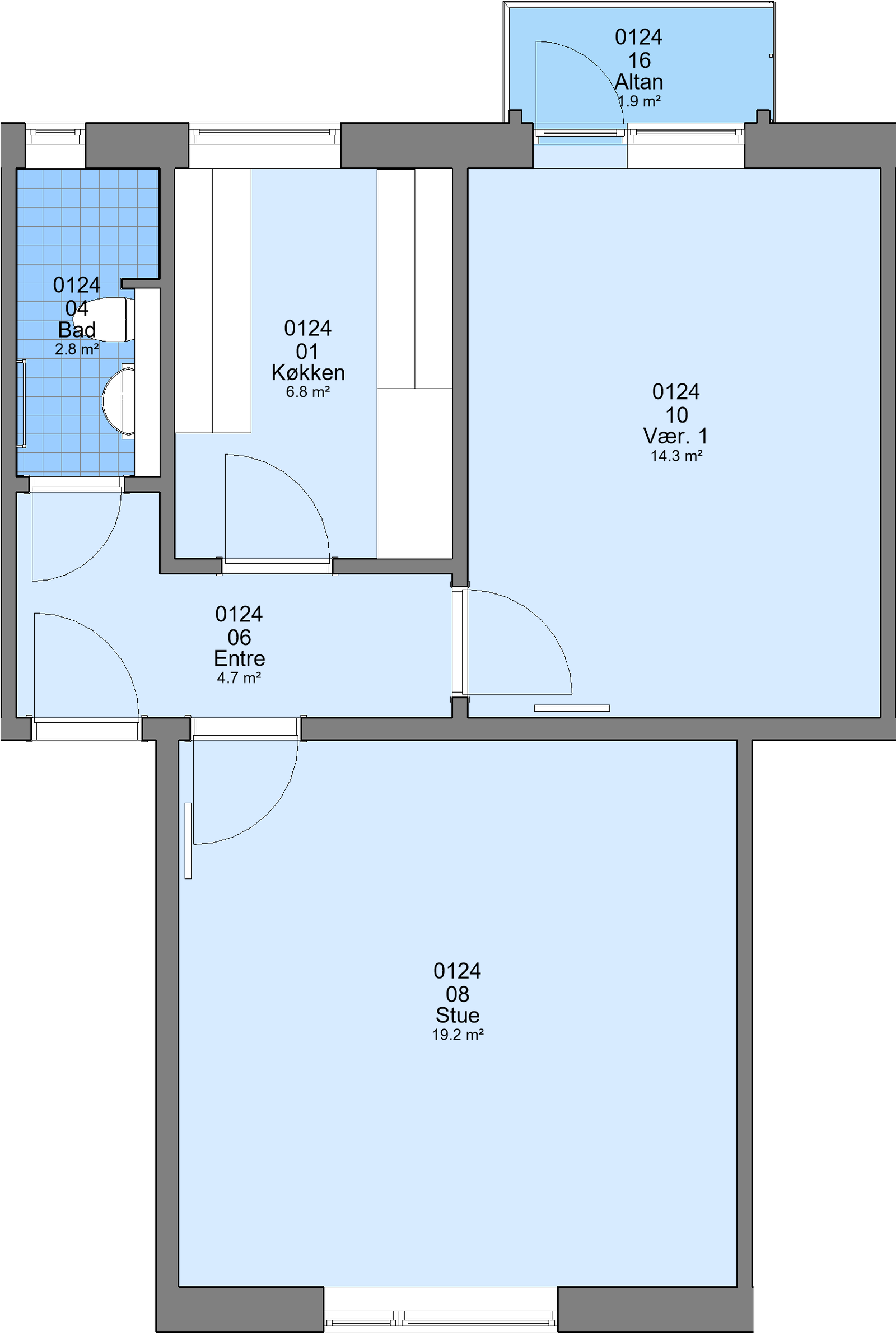 Visual presentation of the listing