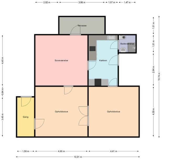 Visual presentation of the listing