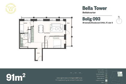 Visual presentation of the listing