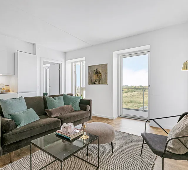 apartment Stor 3-værelses bolig med altan og panoramaudsigt