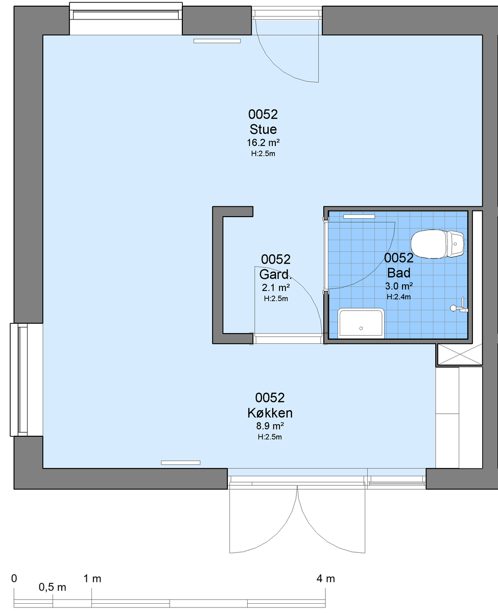Visual presentation of the listing