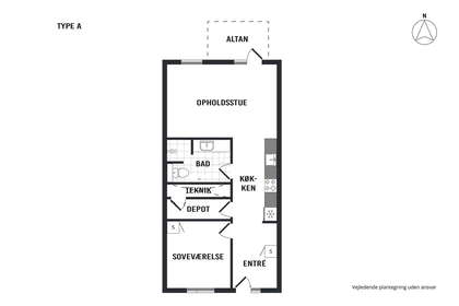 Visual presentation of the listing