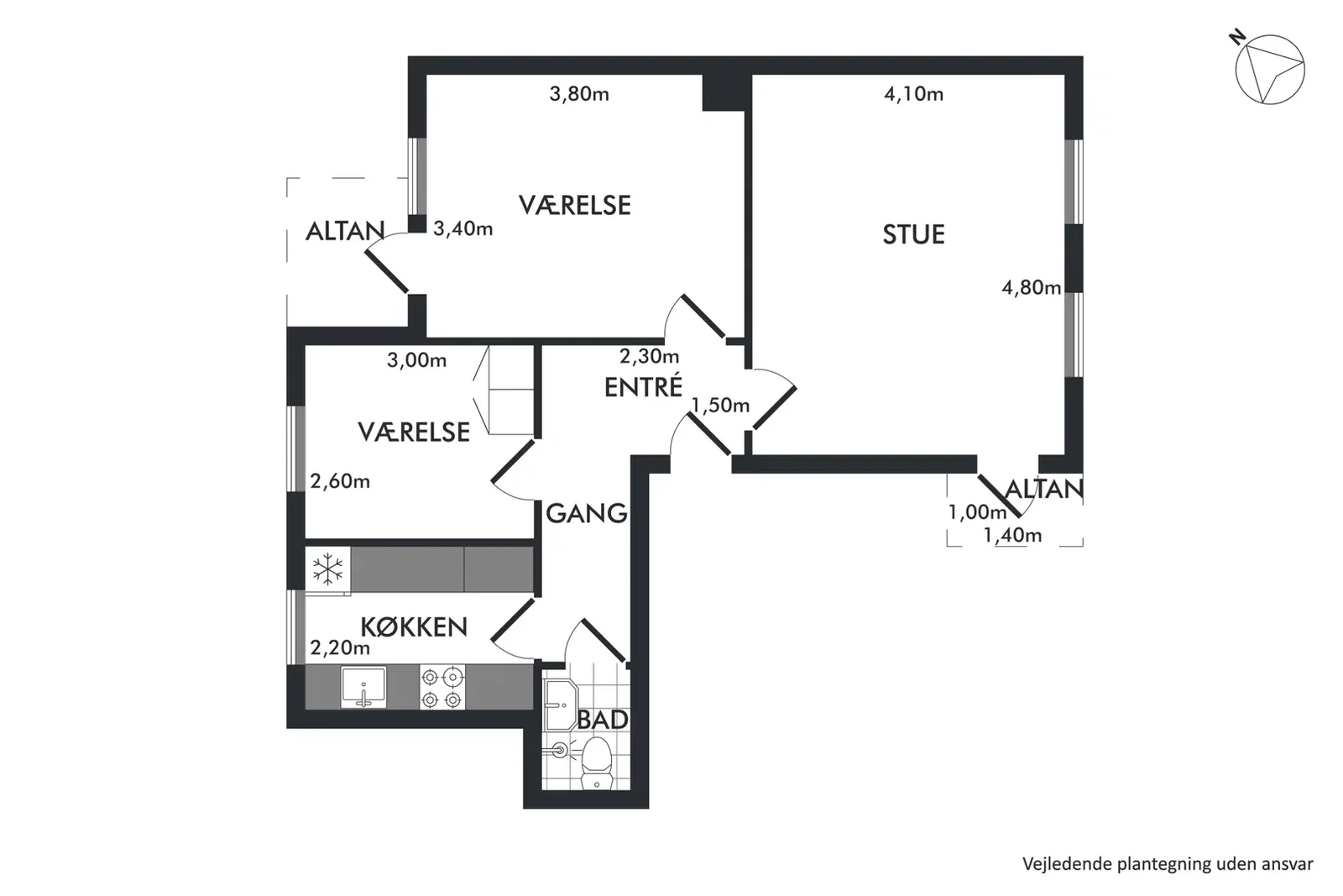 Visual presentation of the listing