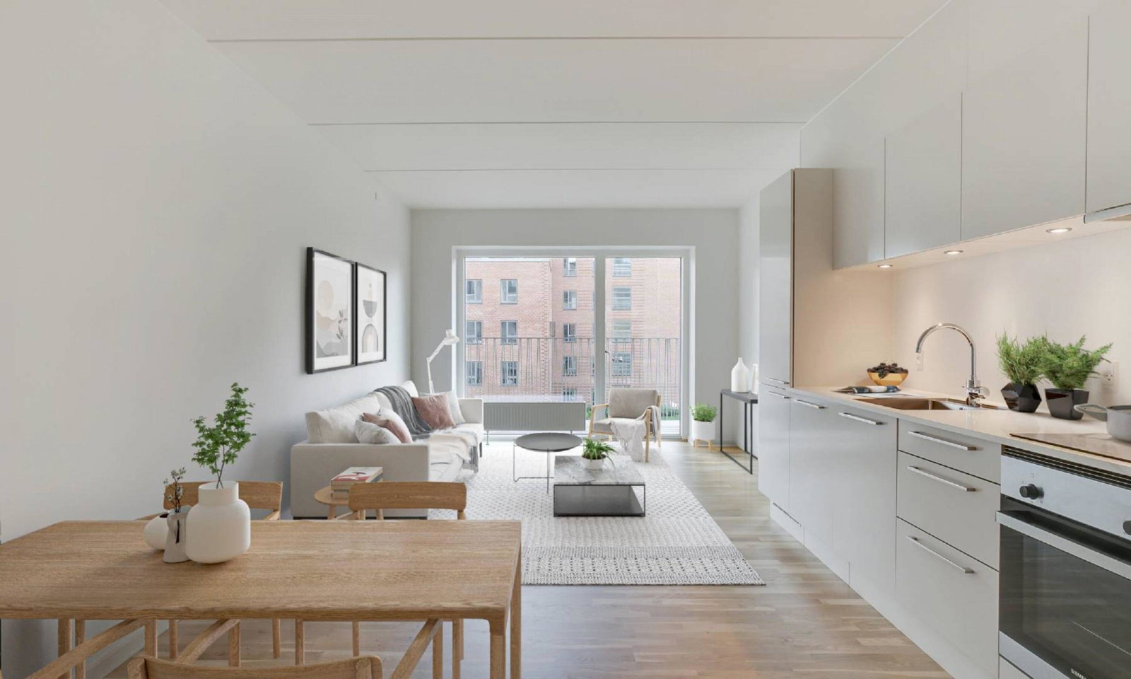 Visual presentation of the listing