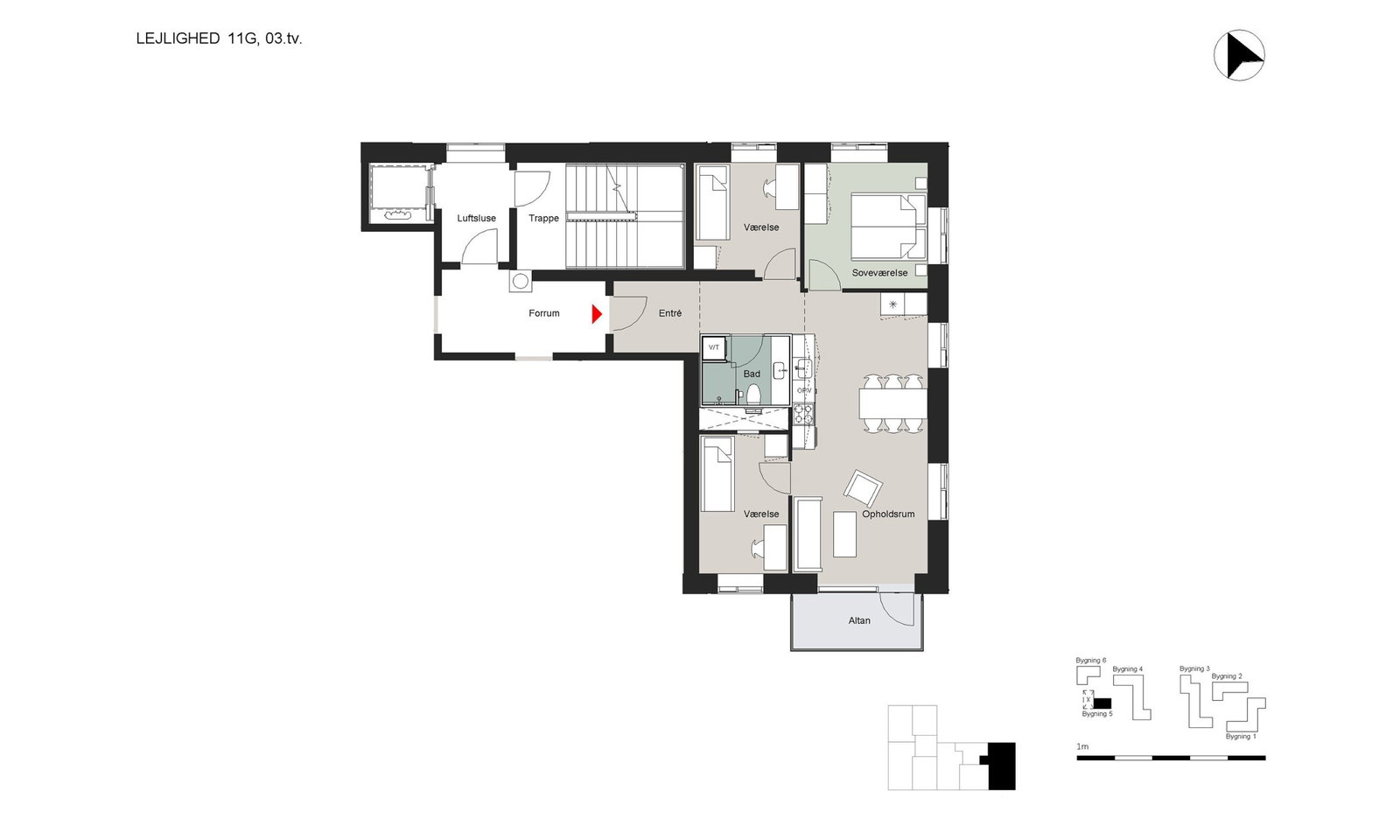 Visual presentation of the listing