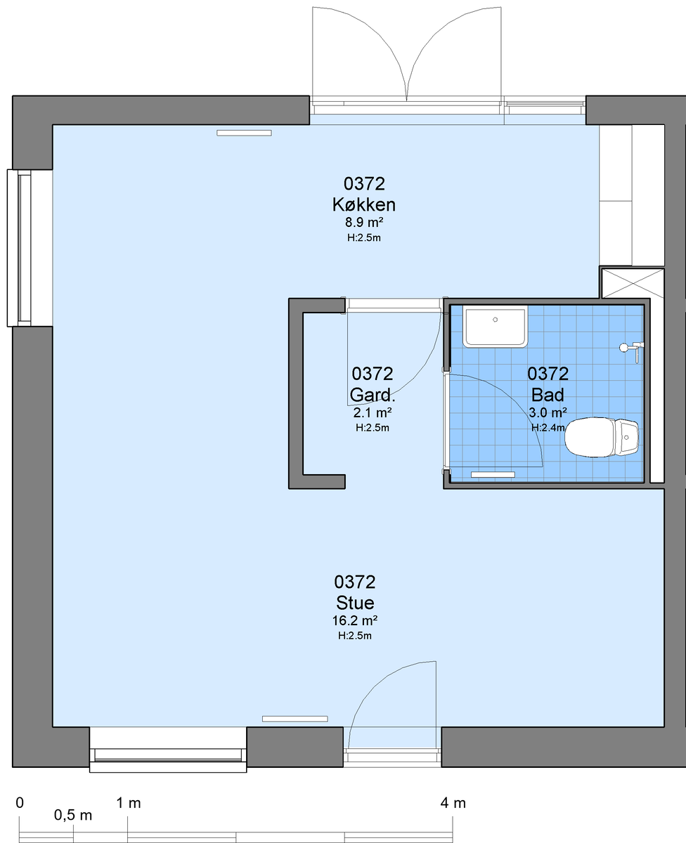 Visual presentation of the listing