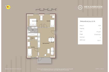 Visual presentation of the listing