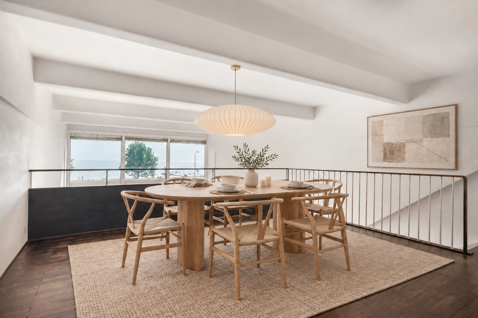 Visual presentation of the listing