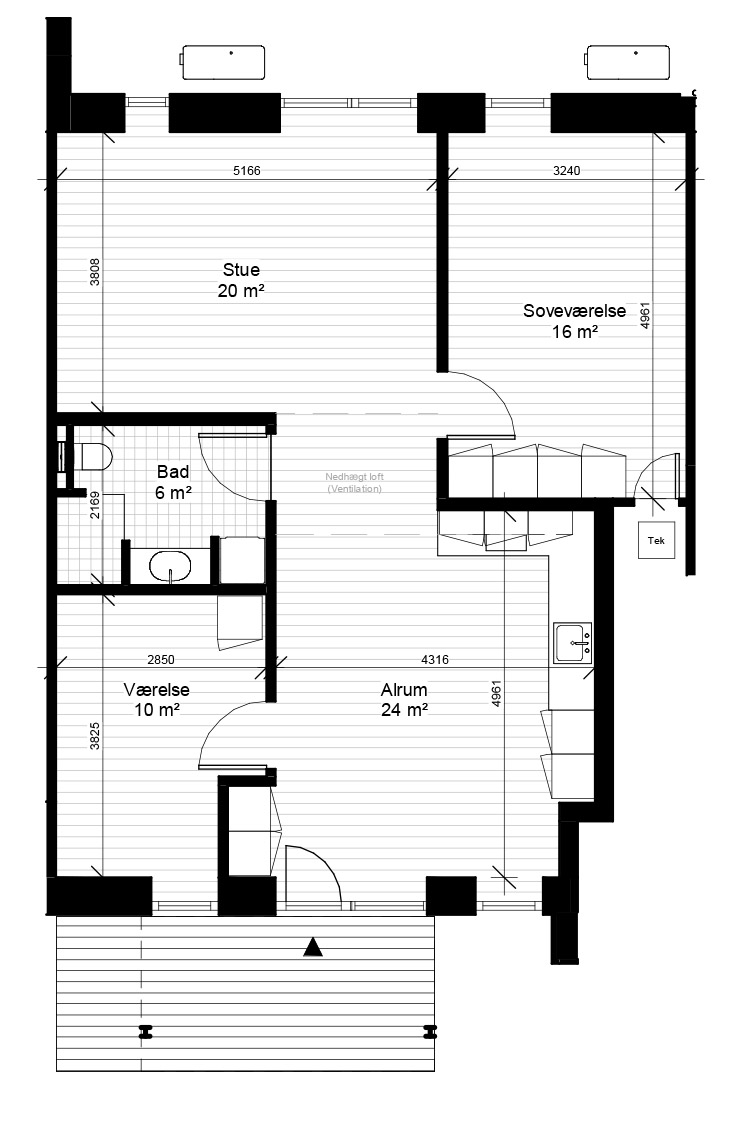 Visual presentation of the listing
