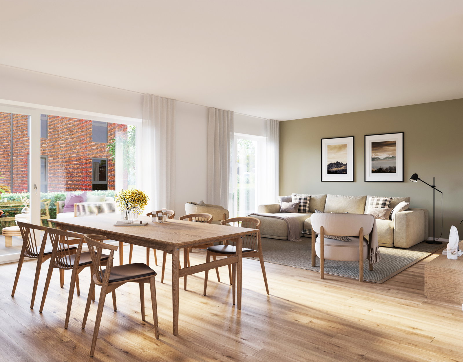 Visual presentation of the listing
