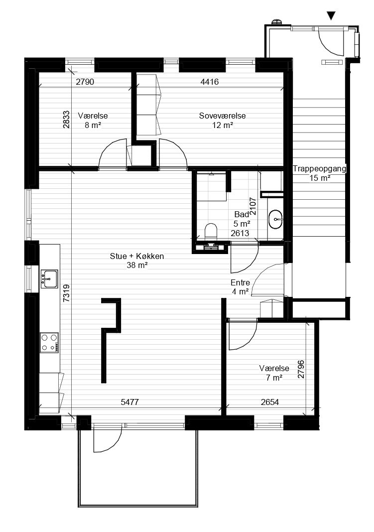 Visual presentation of the listing