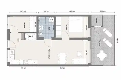Visual presentation of the listing