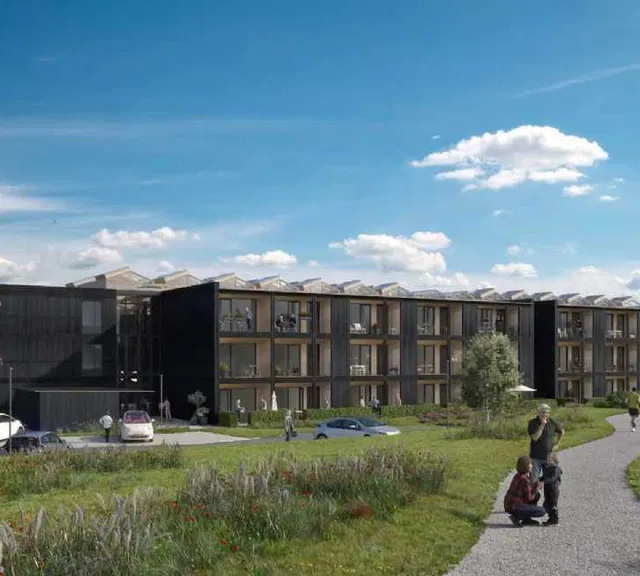 apartment Moderne 3 værelses seniorbolig med egen terrasse