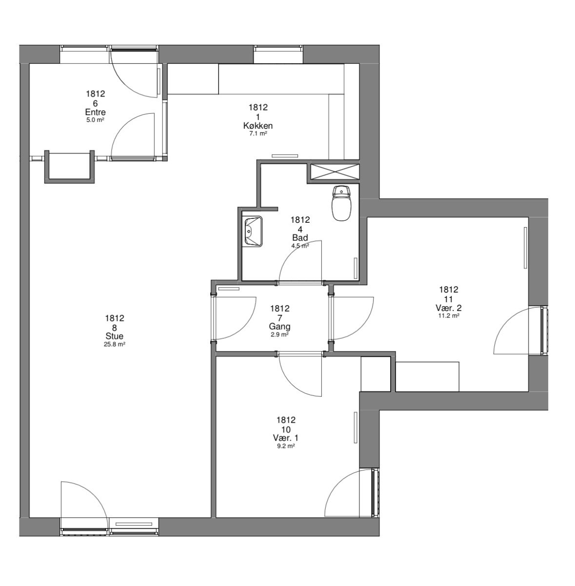 Visual presentation of the listing