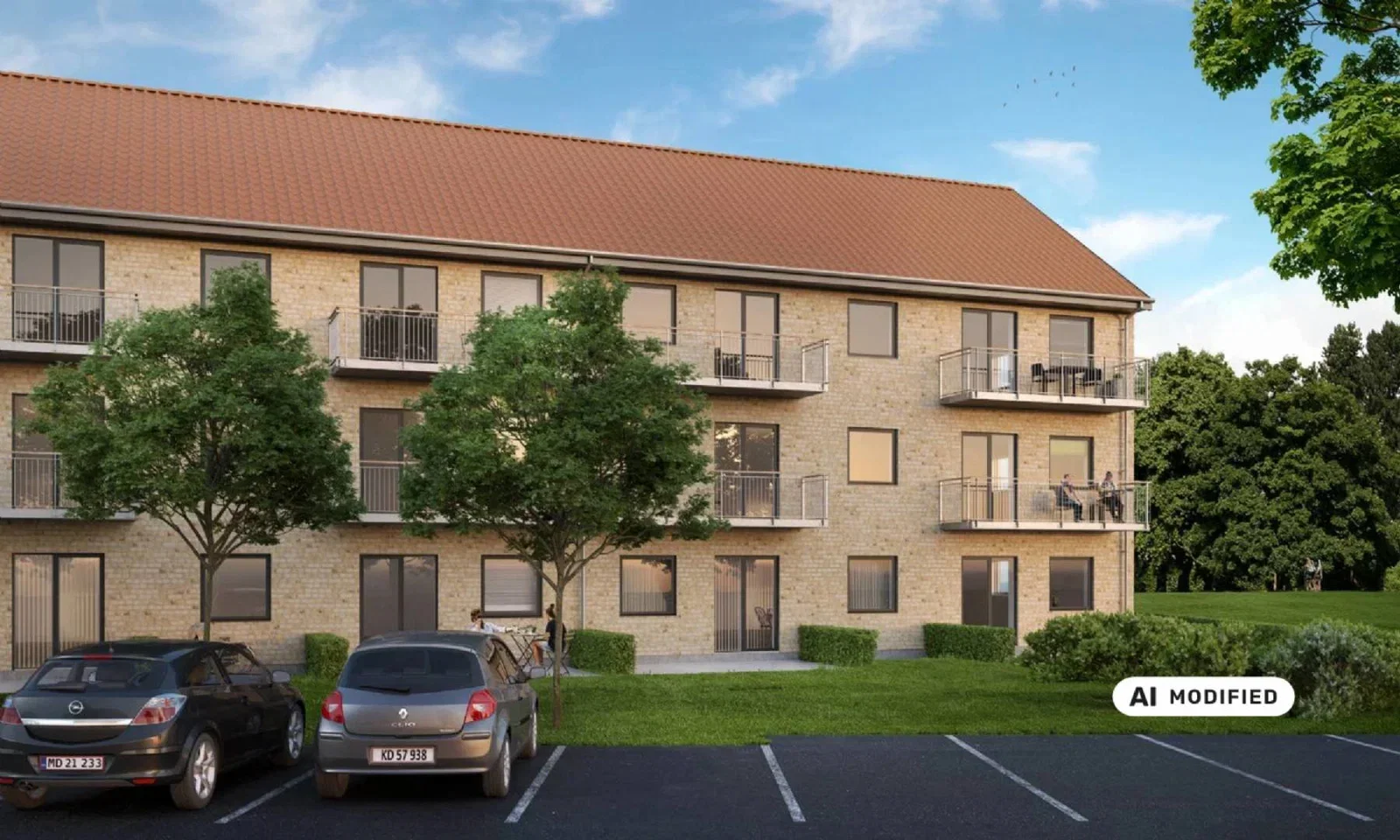 Visual presentation of the listing