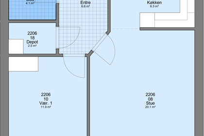 Visual presentation of the listing