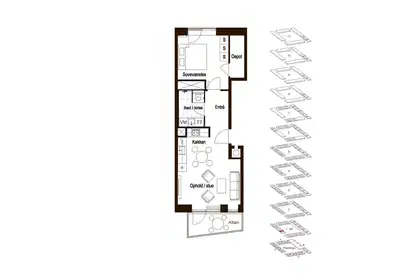 Visual presentation of the listing