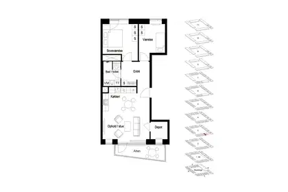 Visual presentation of the listing