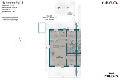 Visual presentation of the listing
