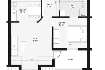 Visual presentation of the listing