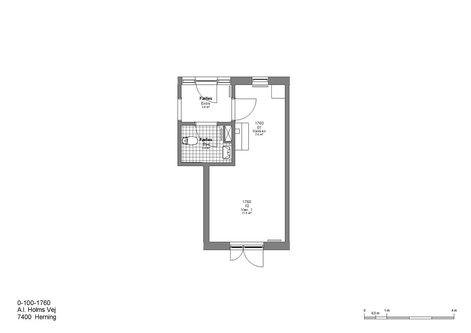 Visual presentation of the listing