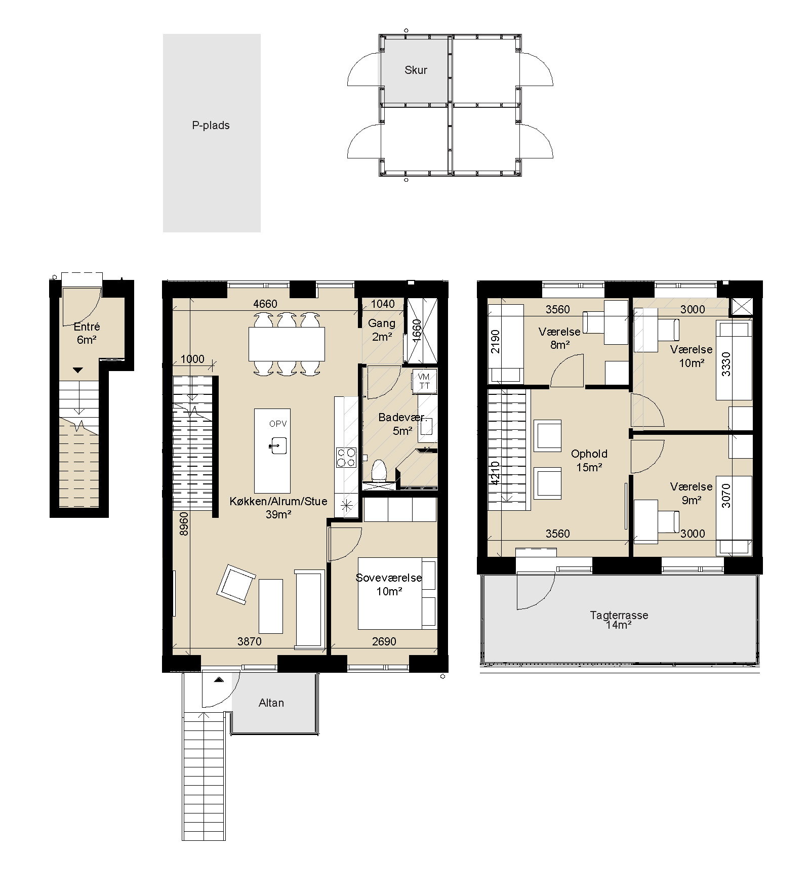 Visual presentation of the listing