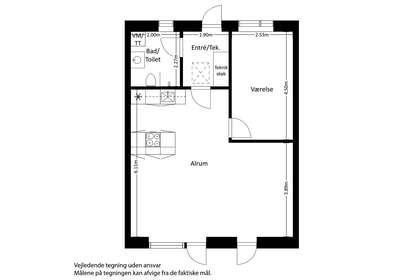 Visual presentation of the listing
