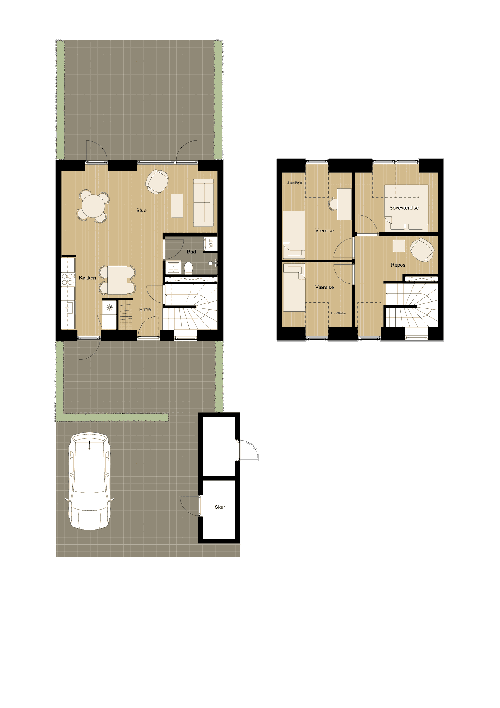 Visual presentation of the listing