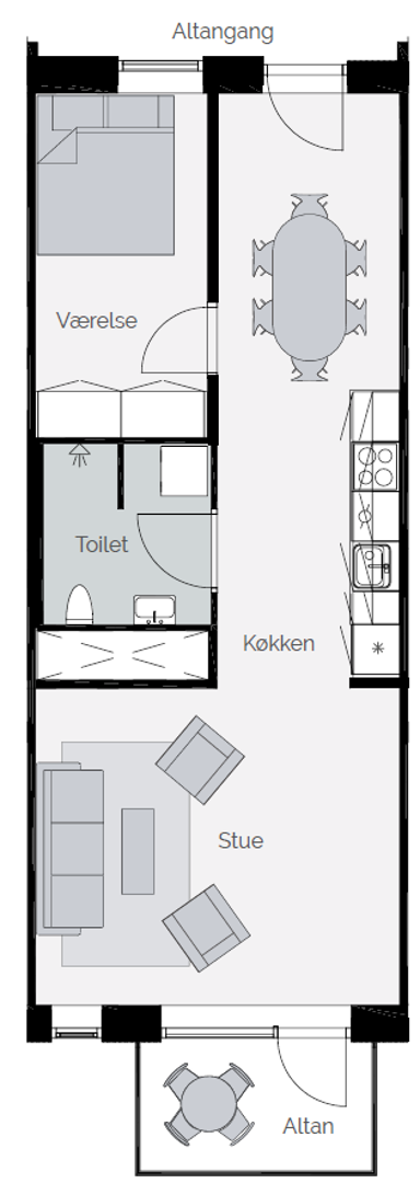 Visual presentation of the listing