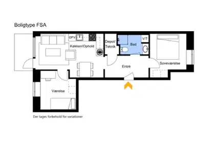 Visual presentation of the listing