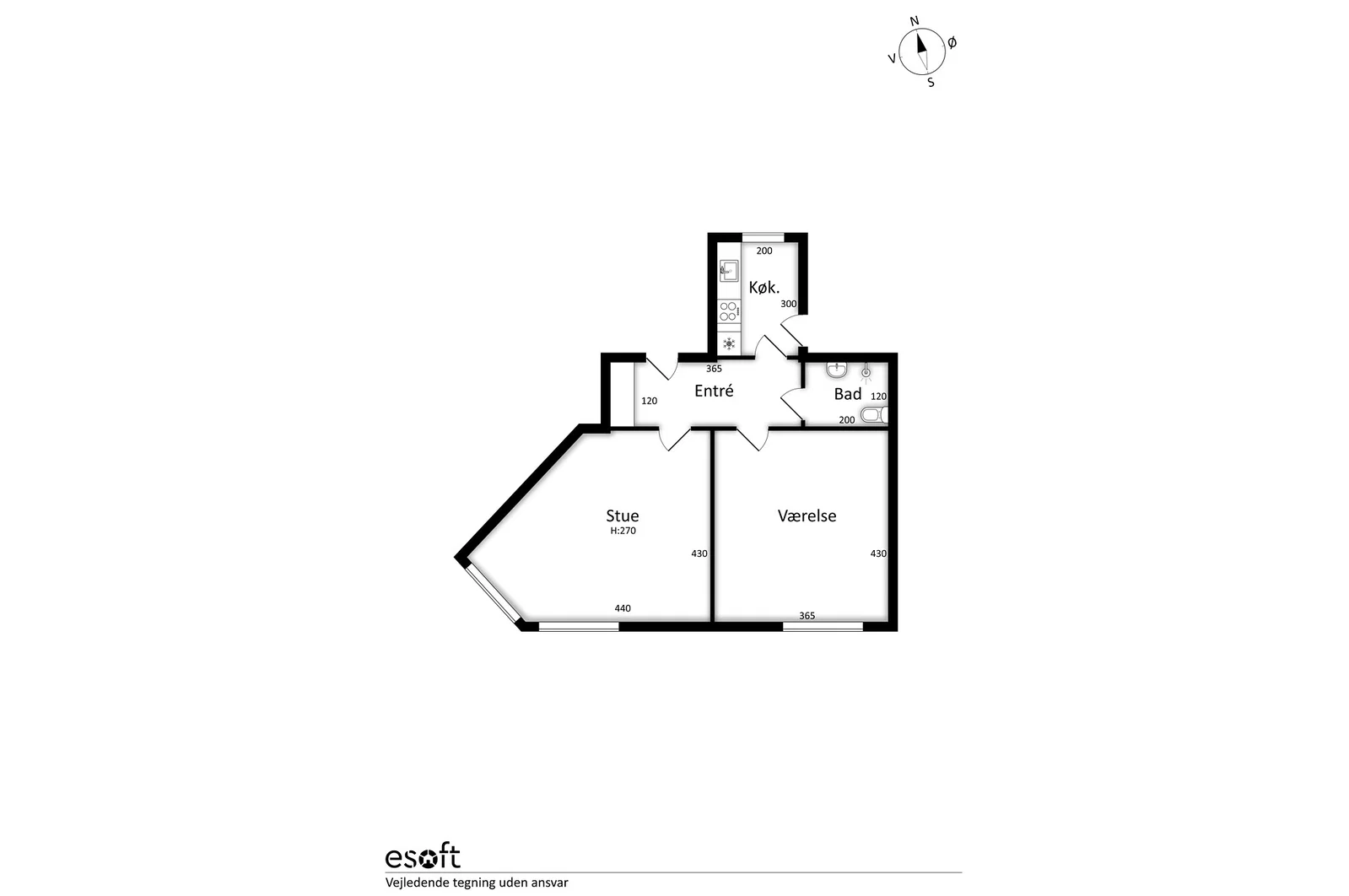 Visual presentation of the listing
