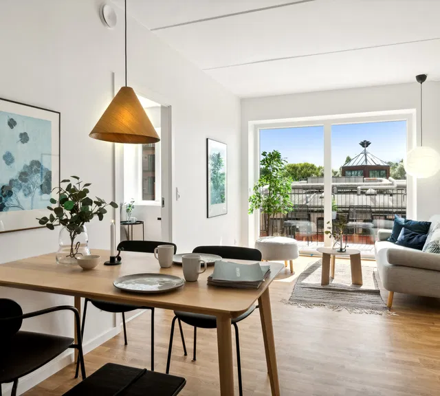 apartment 3-værelses lejlighed på 70 m² med altan i Risskov