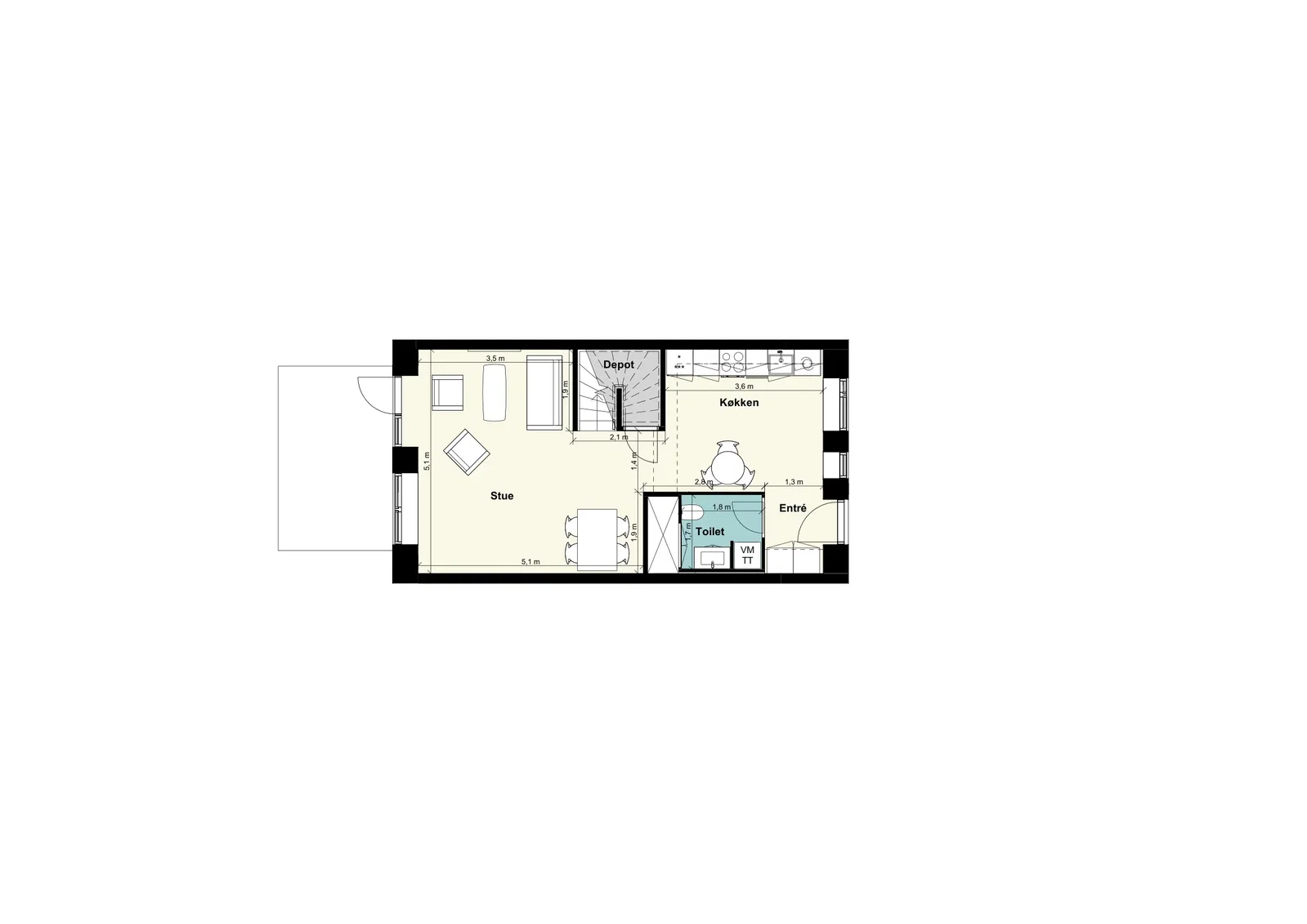 Visual presentation of the listing