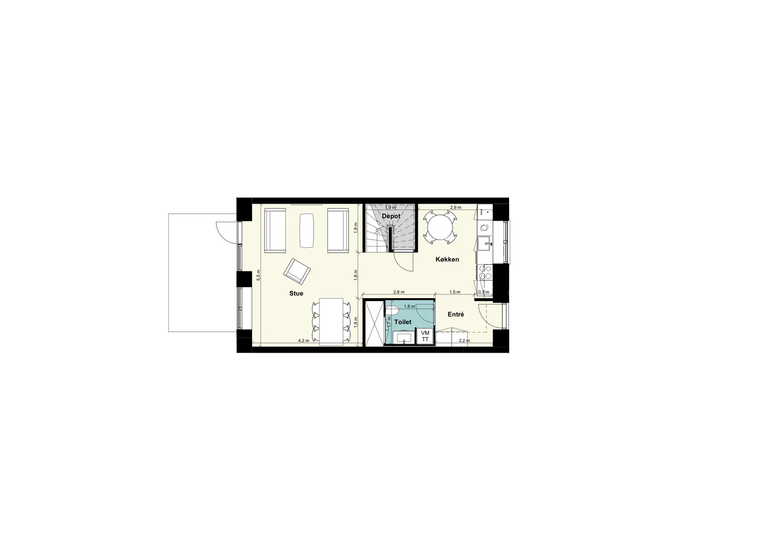 Visual presentation of the listing
