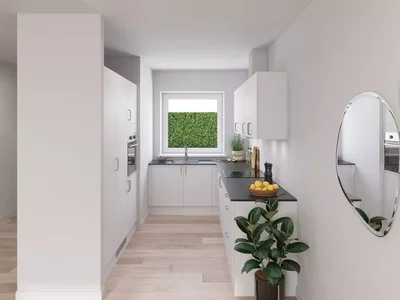 3-værelses étplansrækkehus med ideel beliggenhed - Bryggervej, Helsinge - 1