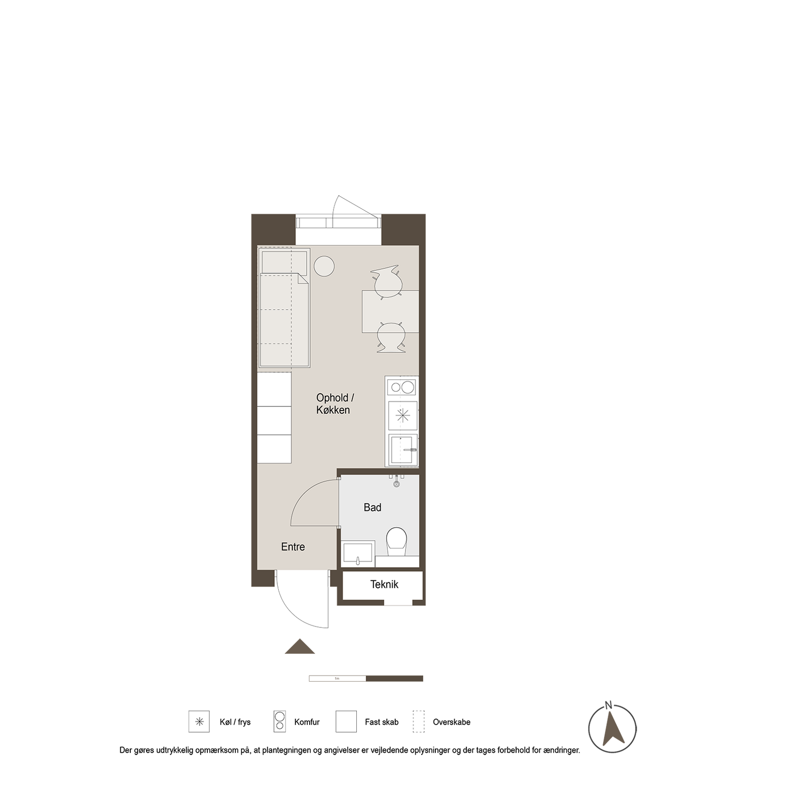 Visual presentation of the listing