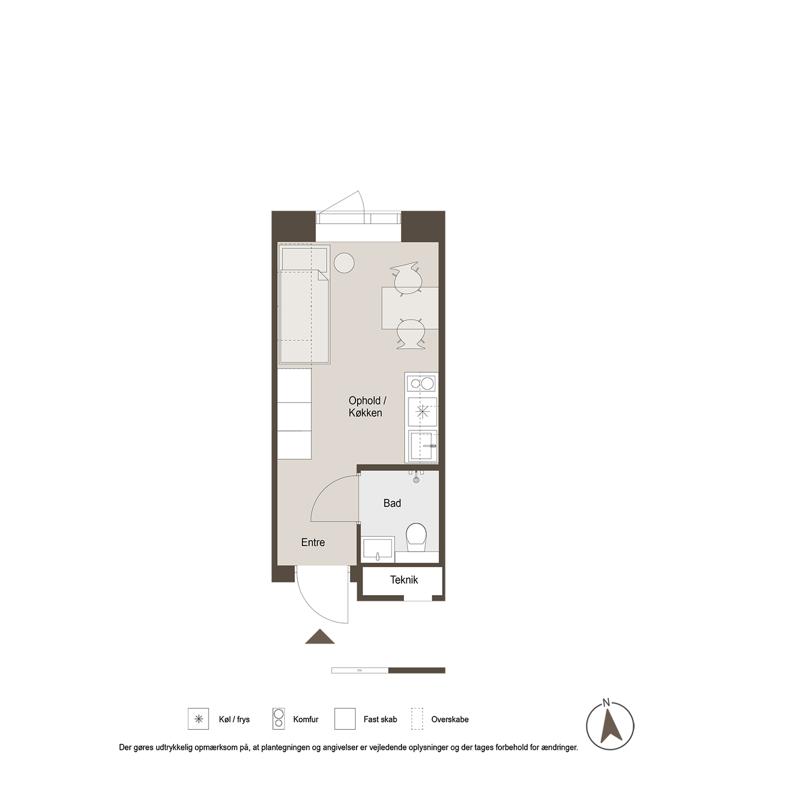 Visual presentation of the listing